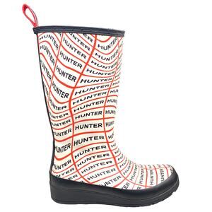 Hunter Women's Original Play Sonic Logo Tall Rain Boot Size US 5